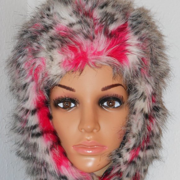 NUCOLLECTIONS MULTI-COLR TRAPPER STYLE HAT OSFM - Picture 3 of 7